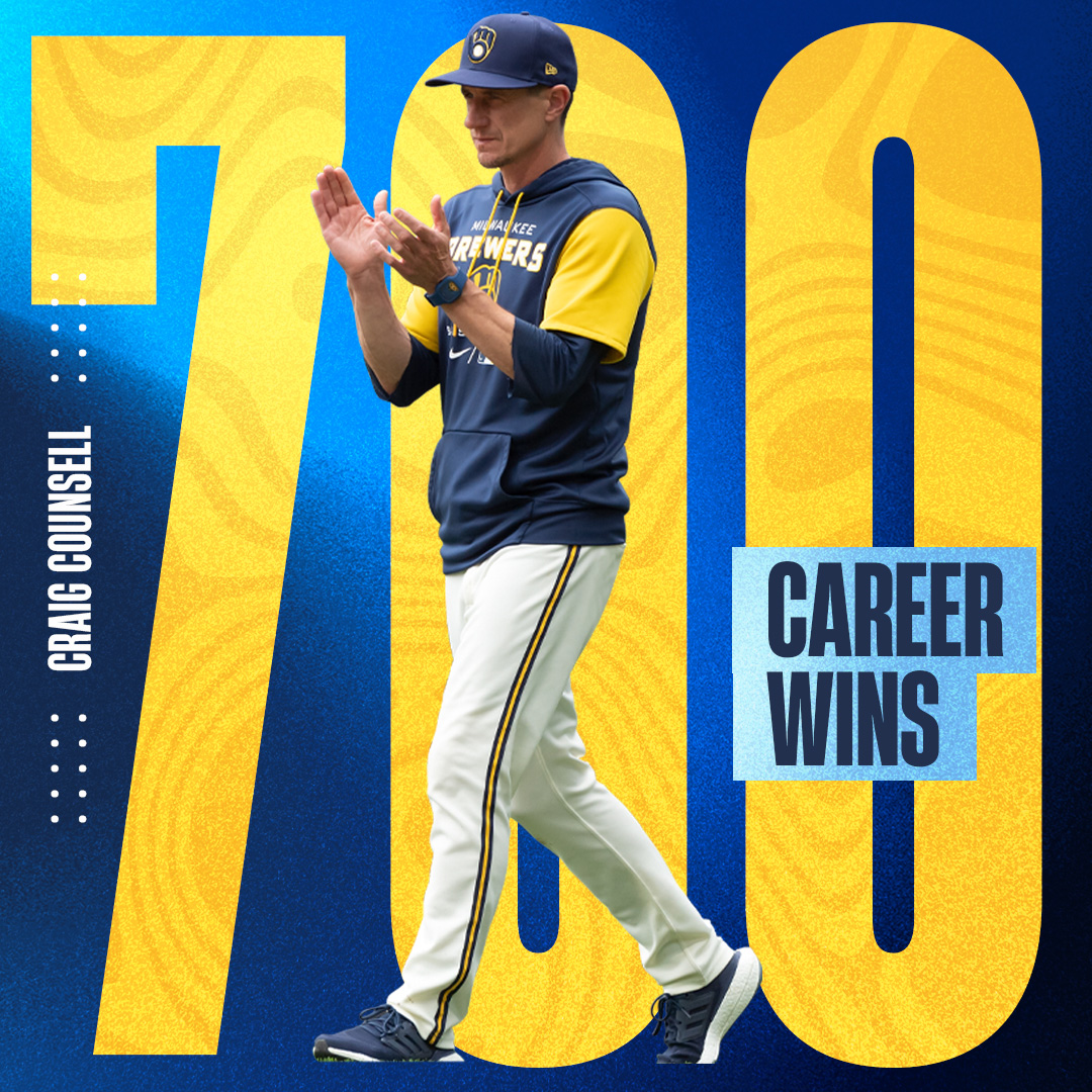 Congrats to the best skipper in baseball!  

#ThisIsMyCrew