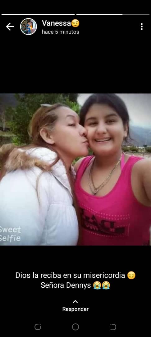 blankat's tweet photo. Juntas en la eternidad...Hoy partió al encuentro del señor mi amiga y vecina Denis Monrroy, estación Santa Ana del Táchira de luto...paz a sus restos. Ya con su niña cerca de Dios https://t.co/sIS8QoT0WM