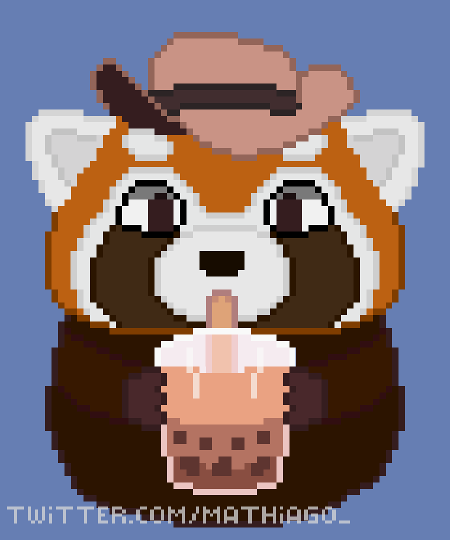 mathiago_'s tweet photo. 🧋 :p
=========================================
#pixelartwork #pixelart #furryart #furry #furryartwork https://t.co/O74qmgRbUc