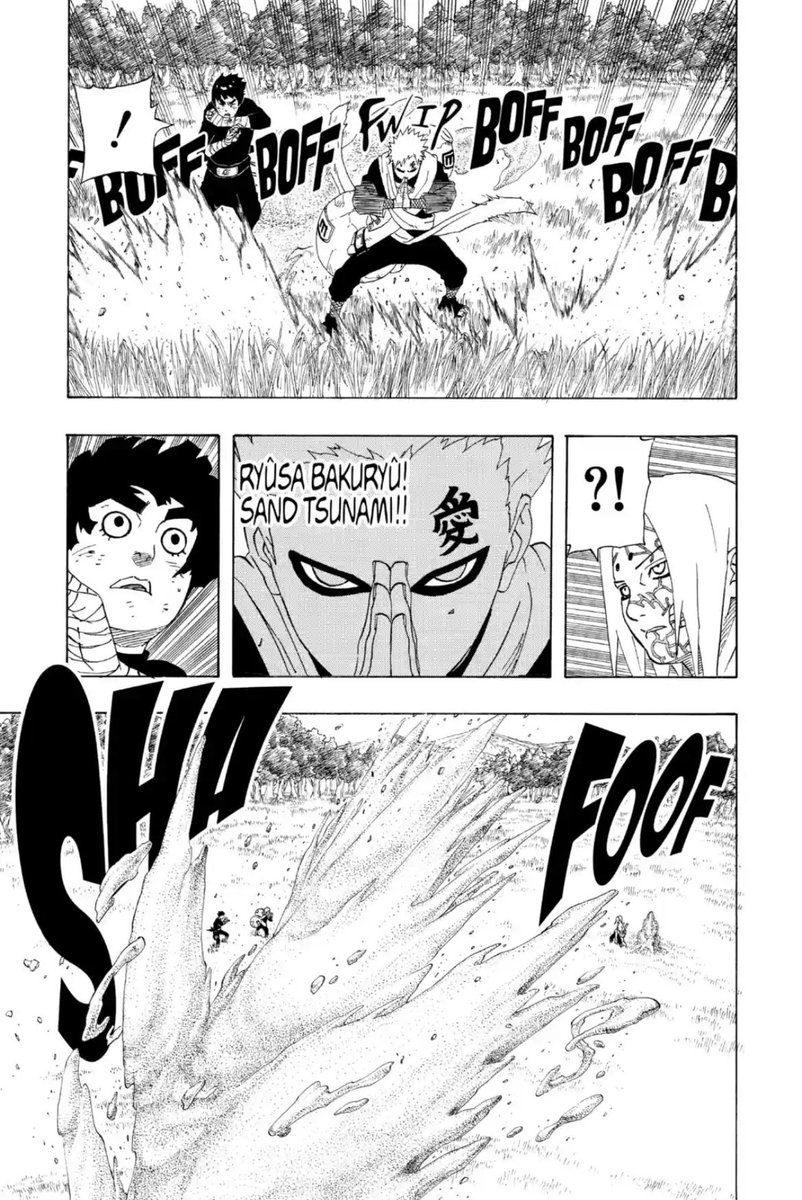 Gaara going into Big Serious mode was always one of my faves 