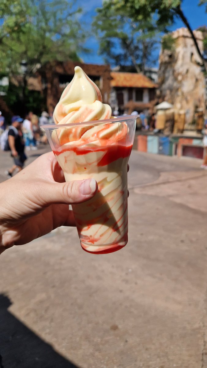LindavDijk's tweet photo. Animal Kingdom, check. Alles hier is mooi. Dieren, Dole whip en Flight of Passage. 🌿❤️ https://t.co/dUobQJZpCW