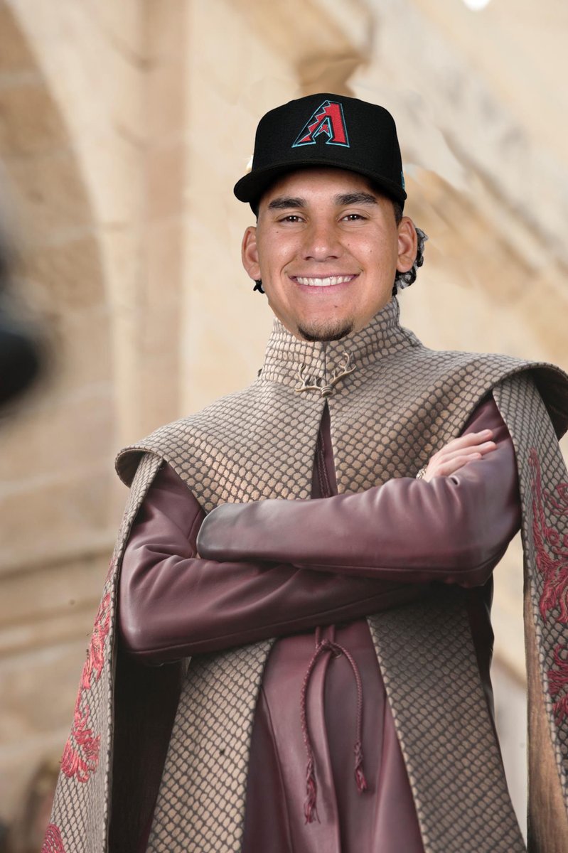 PHNX_Dbacks's tweet image. YOUNG KING ALEK THOMAS DOING KING STUFF