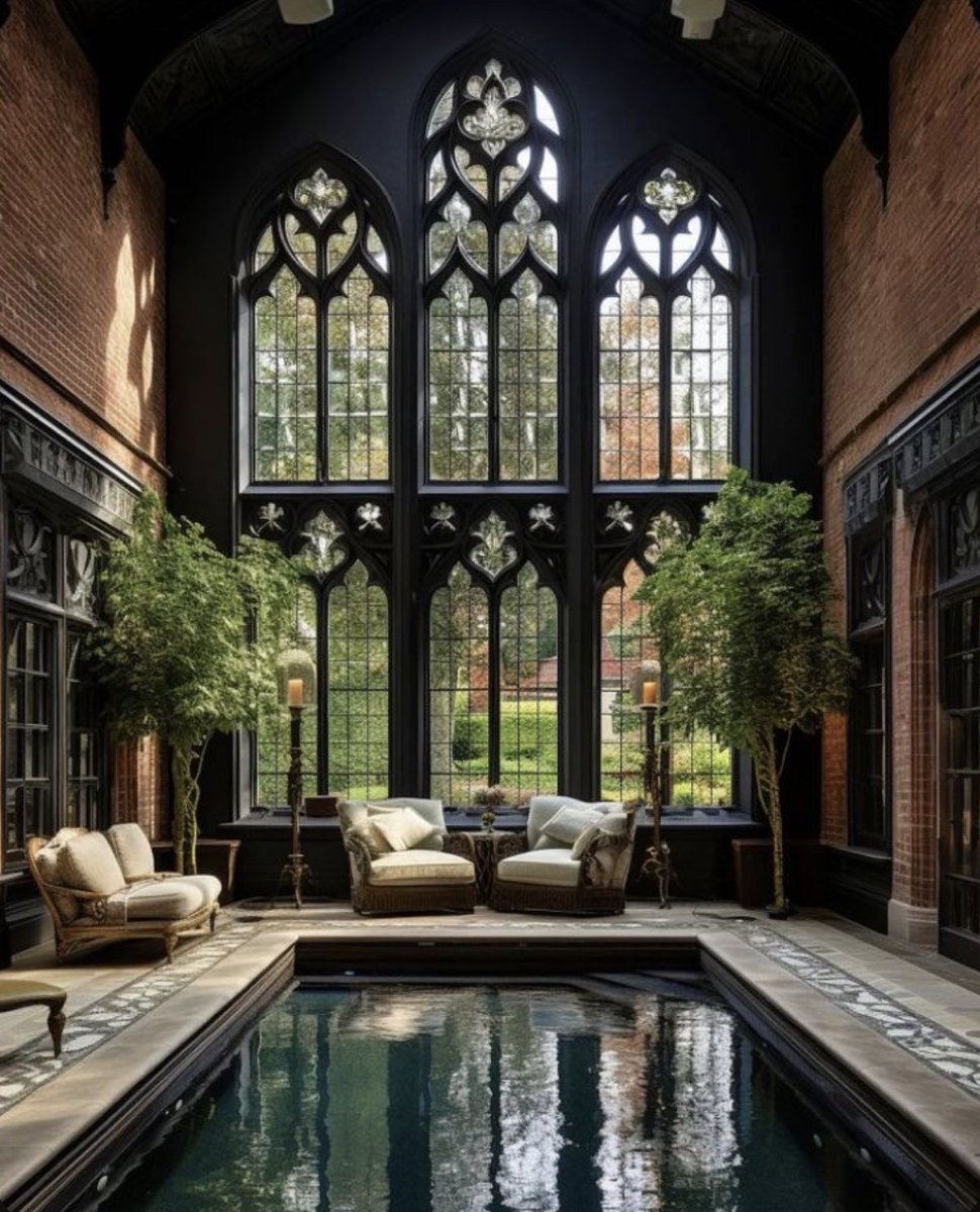 Gothic indoor pool