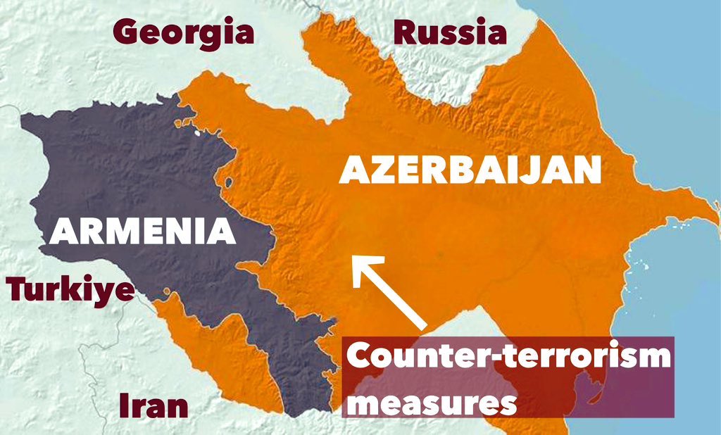 NasimiAghayev's tweet photo. All these “I condemn…” statements… Do you mean that #Azerbaijan🇦🇿 has no right to fight terrorism on its own soil? Why is 🇦🇿 expected to tolerate the terrorists killing &amp; wounding our citizens and posing a permanent danger? #DoubleStandards #StopArmenianTerrorism https://t.co/182PdV1Amk