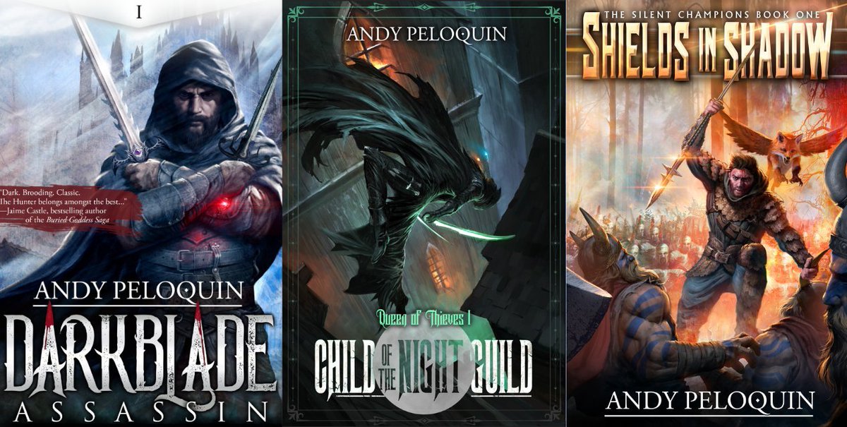 Diving into the darker side of #EpicFantasy! Half-demon assassins, cunning thieves, tactically-ingenious elite soldiers, real humanity, and stakes that will set your heart racing. One world, countless thrilling adventures.  author.to/AndyPeloquin