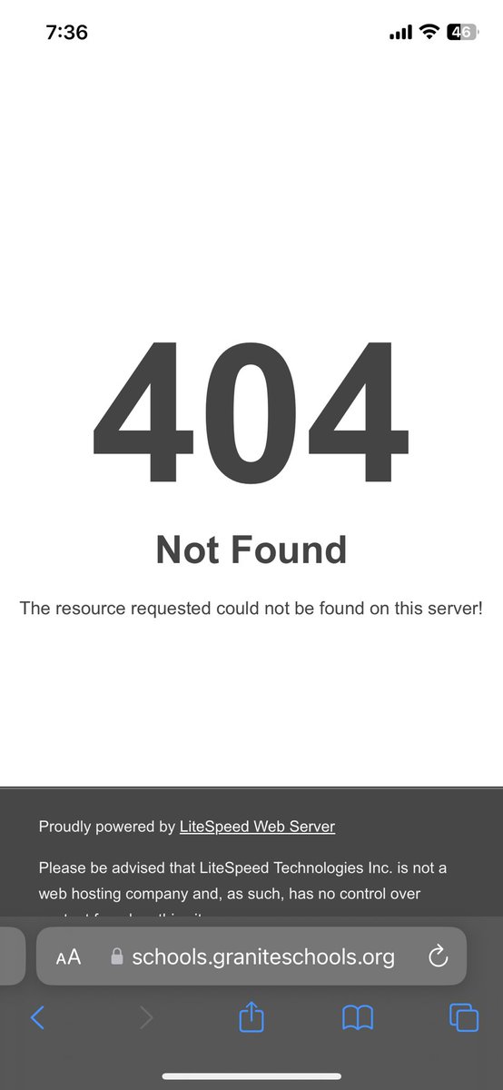 JuliousPuentes's tweet photo. @westlakestem Your website shows up like this. Can’t sign up or see any info about PTC. @GraniteSchools https://t.co/QF7k5tDyY6