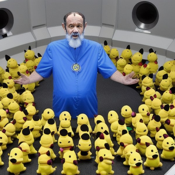 Kapcrypto1's tweet photo. All praise be! @Rael UFO cult leader preaching to 33 pikachus in space @Raelian33 $rael #memes #memefication https://t.co/FRpAzj9MOp