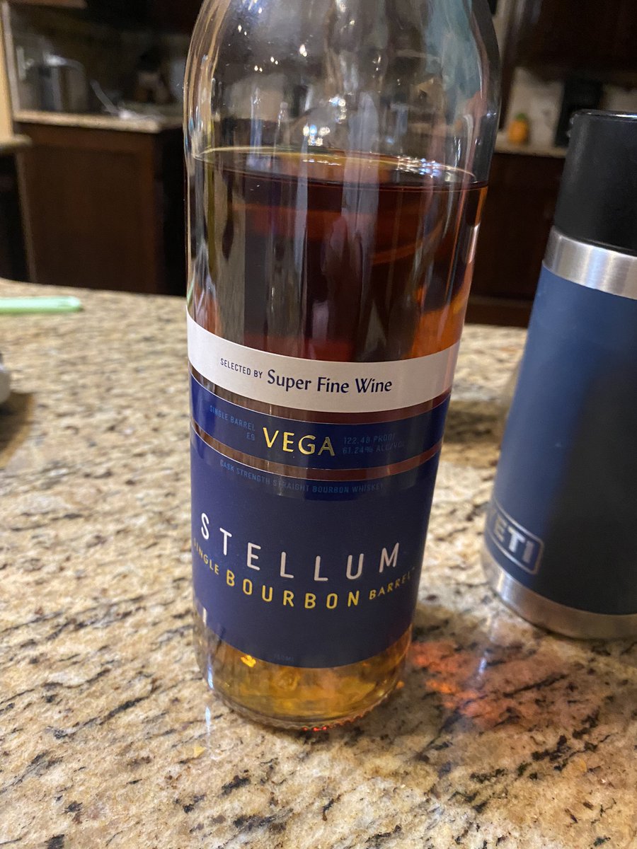 So 3 gasses of Stellum put me on my ass! Great bourbon at 124 proof

Highly recommend