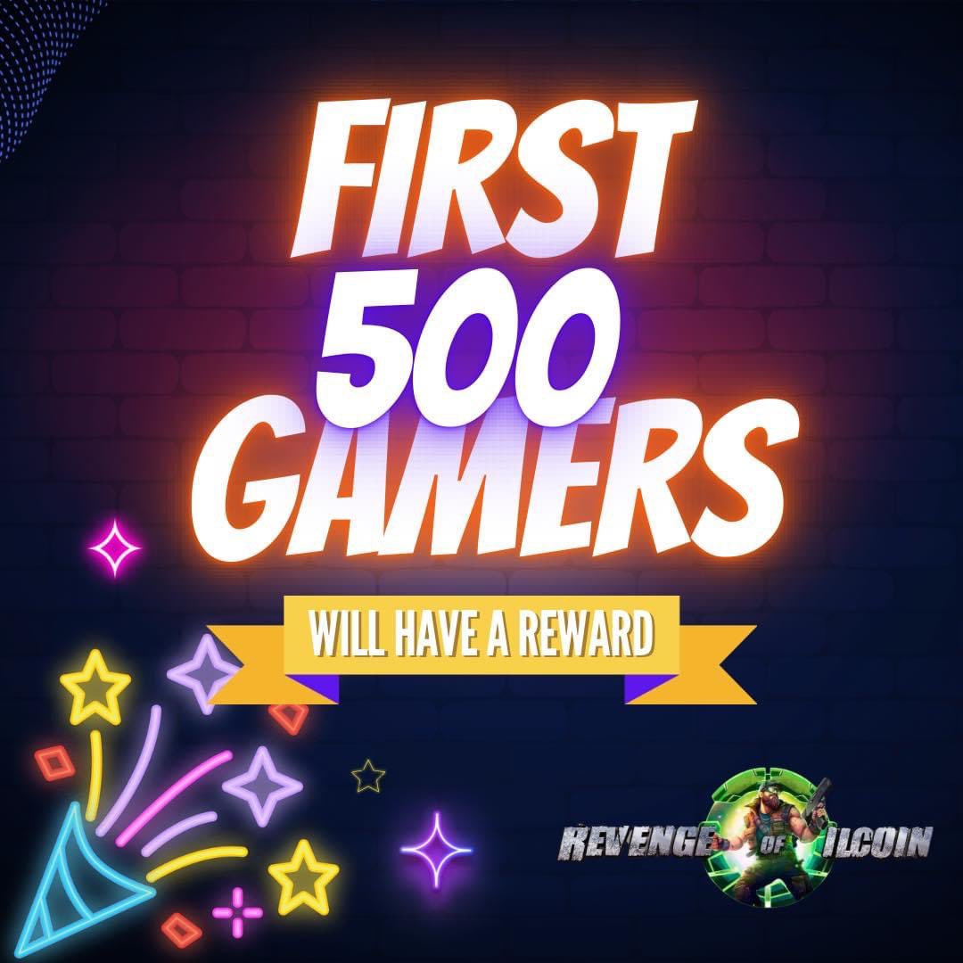 🎮 Attention Gamers! Be Among the First 500 to Conquer Our Game and Win Big! 🚀🌟

Don't wait! Grab your copy on Steam now and start your journey to victory! 🎉

Available at #STEAM: store.steampowered.com/app/2529210/Re…

#RevangeOfIlcoin #ExclusiveReward #GamingElite #viral #game #SteamDeals