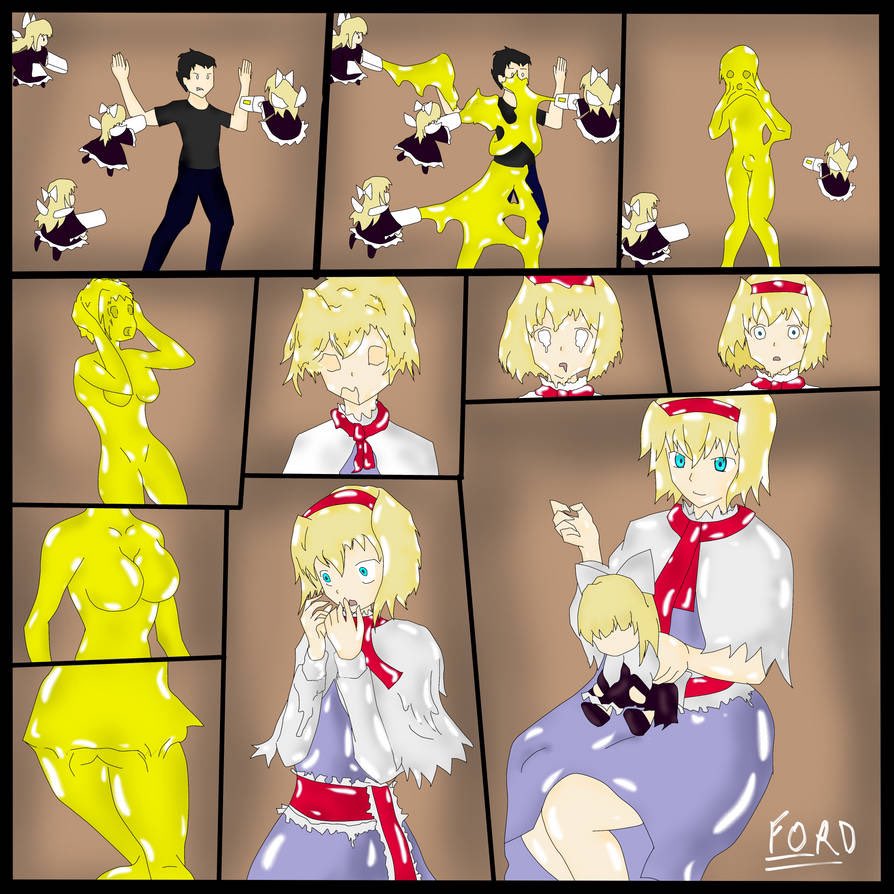 Fordgodzilla12's tweet photo. Be a doll maker (Alice Margatroid TF TG) #tf #tg #tsf #tgsequence #Touhou_Project #touhou https://t.co/uIDcAf8014