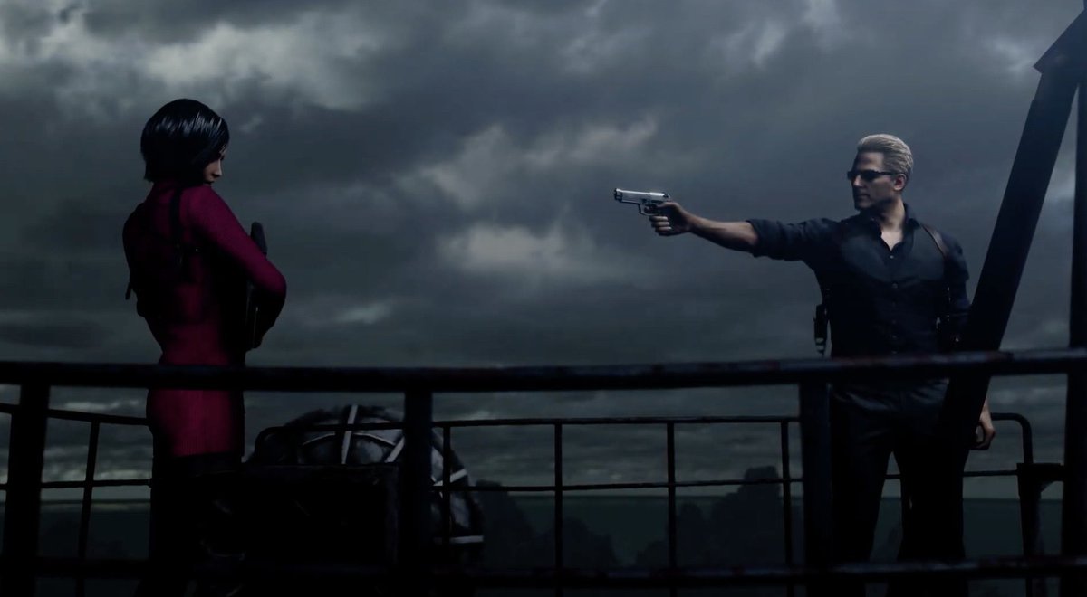 mountainsofevil's tweet image. We may play as Wesker to collect Krasuer’s blood in Separate Ways⬇️

#ResidentEvil4Remake #SeparateWays