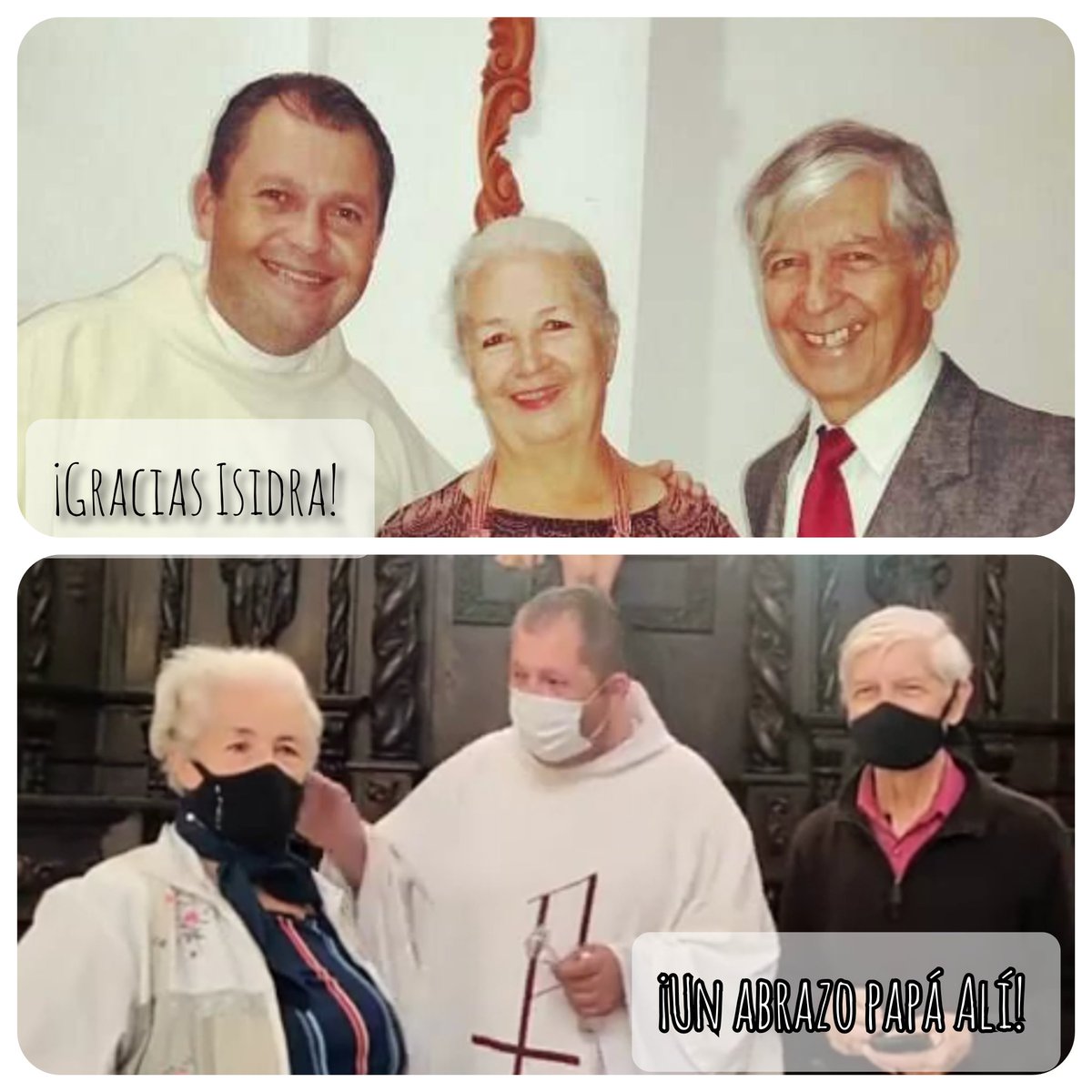 ¡Gracias Isidra! Dios te recibe con amor...