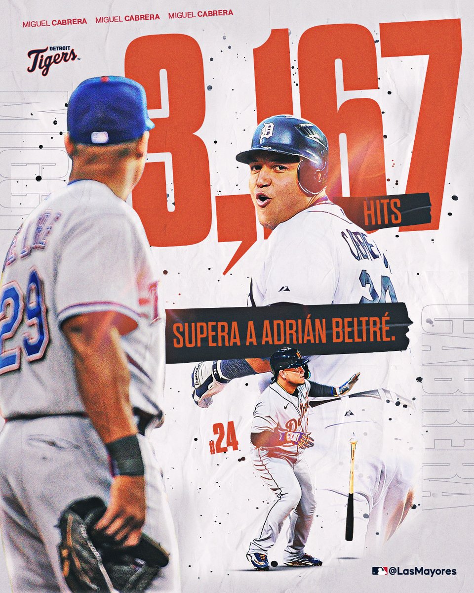 mlbespanol's tweet photo. MIGUEL CABRERA = LEYENDA 🙌 https://t.co/VDrA8alicv