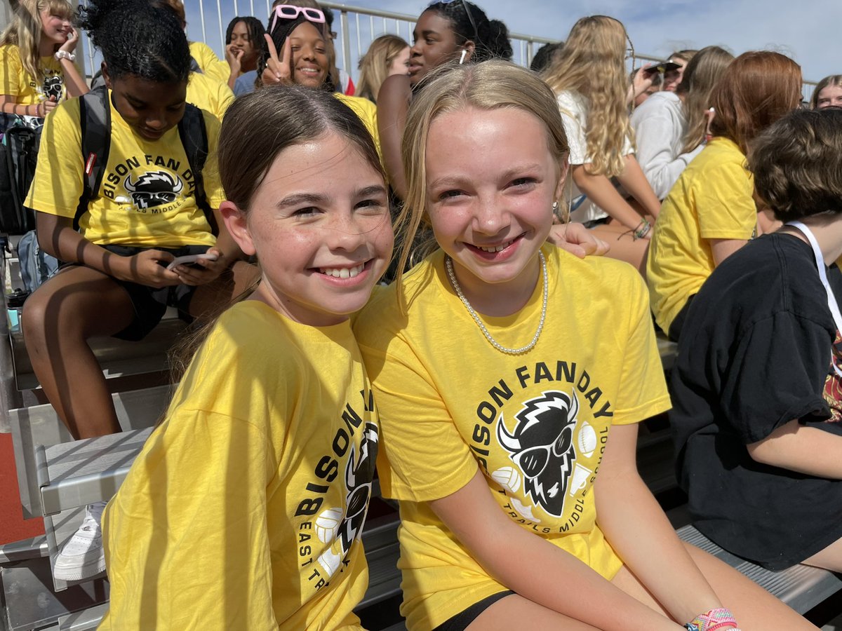 First Bison Fan Day of the year
GO BISON 📣