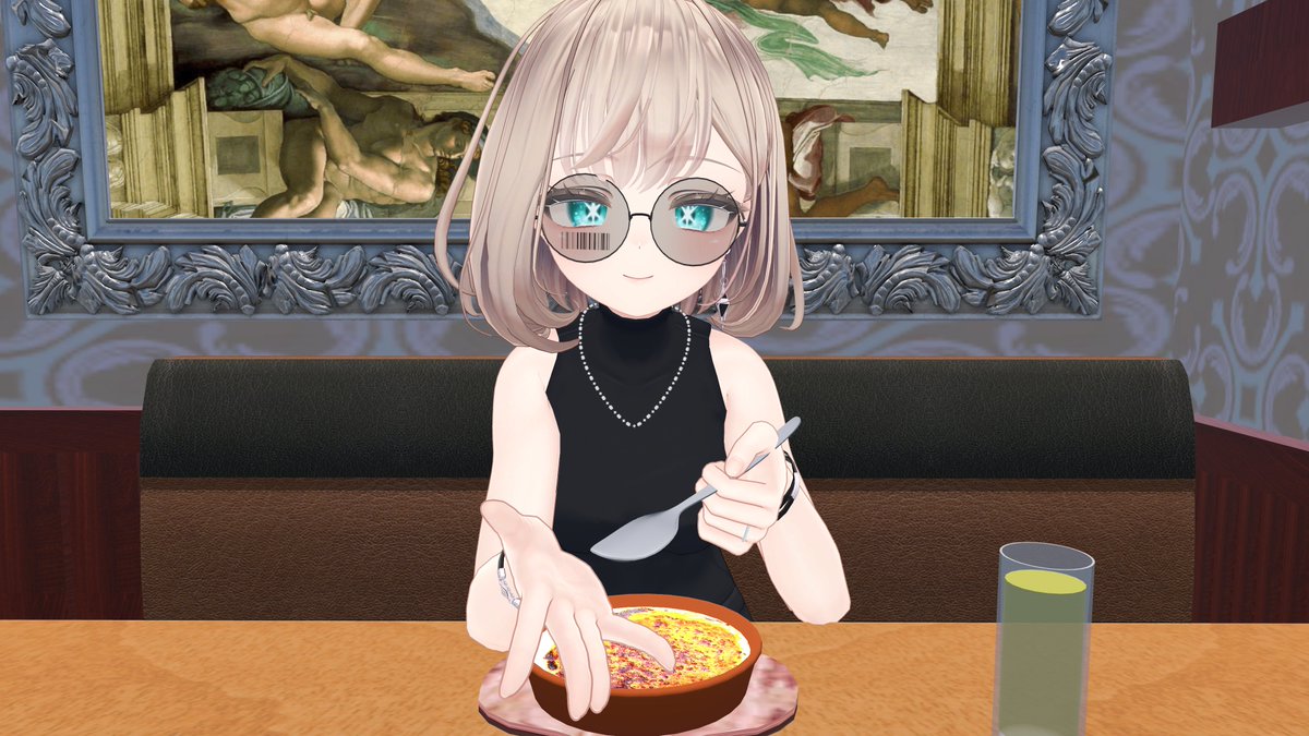 LnBell_VRC's tweet photo. 『あーん』してあげるから皆はちゃんとお昼食べてね
#LnArt https://t.co/MQuhyc6o3N