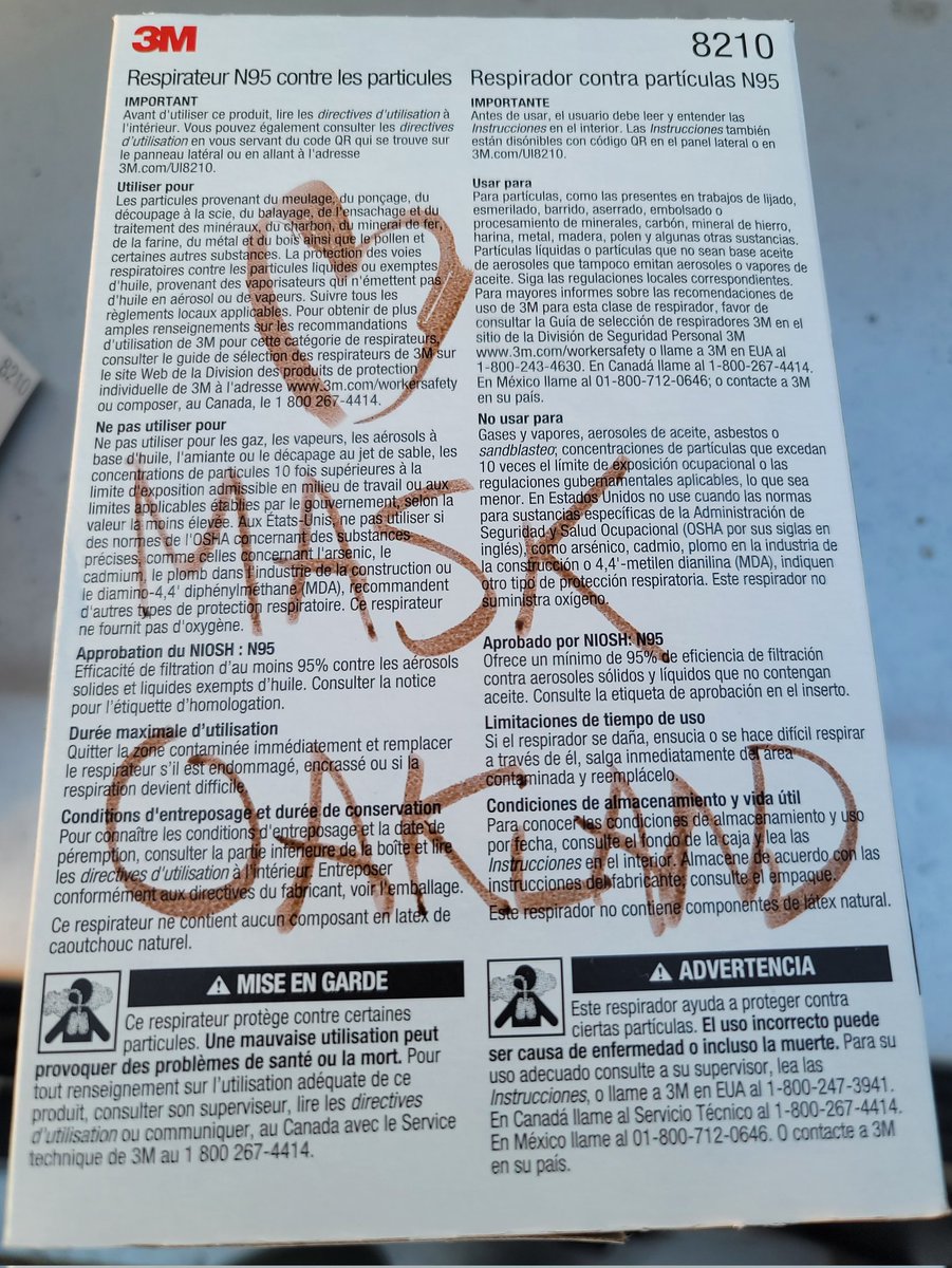MaskOakland's tweet photo. 1. Wildfire smoke is here.
2. COVID Cases rising
3. Smoke inflammation worsens COVID infections
4. Long COVID can increase vulnerabilty to smoke.

More reasons than ever to wear an N95 and help us get masks + info to unhoused + disabled folks, transit riders. https://t.co/zMD6ANlikn