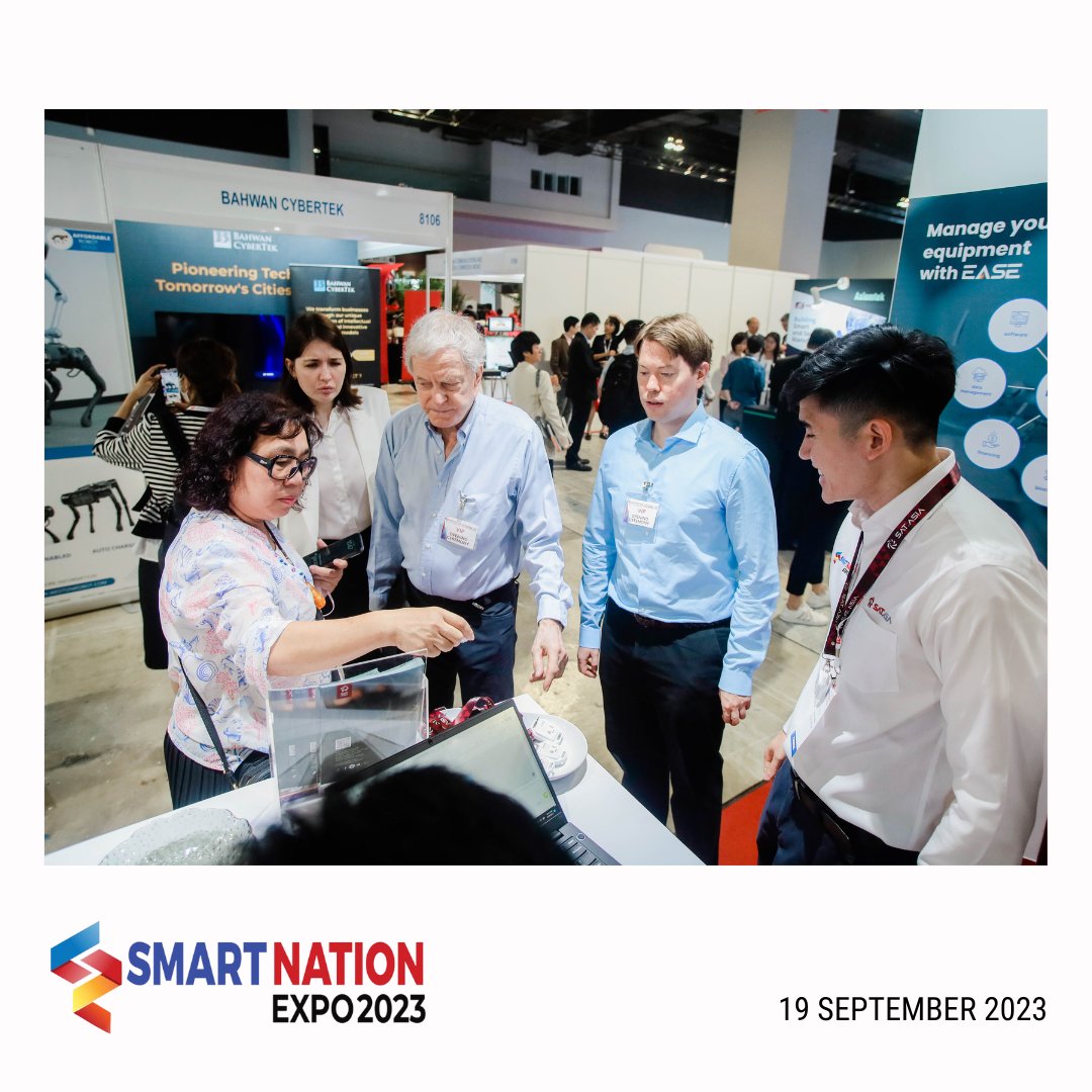 _satasia's tweet photo. Yesterday was the first day of #SmartNationExpo2023! We were happy to be able to meet everyone today. See you all again at our booth!
#SATAsia #SATeam https://t.co/rEX8abcoER