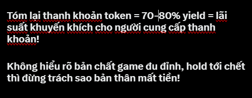 Hẳn anh em nhìn mức lãi 20% - 10.000% thậm chí 1000000% của các giao thức DeFi thì luôn tự hỏi rằng lãi ở đâu ra mà trả cỡ đó?

- Nếu anh em không biết thanh khoản lãi ở đâu ra, lãi ở đâu ra thì anh em chính là thanh khoản - 

Sau khi LUNA - UST sụp với mức