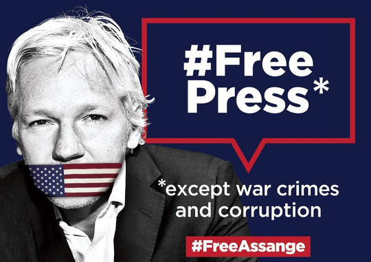 zen18463166's tweet photo. The US government has been hunting Julian Assange since wikileaks first revealed US war crimes in 2010. In persecuting Assange, the federal government has used all the tools at its disposal, even going beyond the limits of state power in defense of civil liberties. https://t.co/qXRiYpbnNd