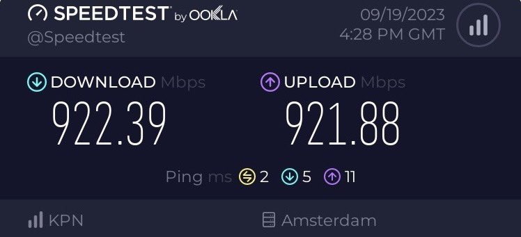 Bartm_NLD's tweet photo. Na een jaar vertraging is het er dan eindelijk #Glasvezel Wat een verademing @KPNwebcare 😎 Super werk van de jongens van #Glaspoort & #Selectra! Al kan het communiceren (bereikbaarheid) wel veel beter in het bedrijf daar, puntje voor de toekomst! https://t.co/5vfYKroB7A