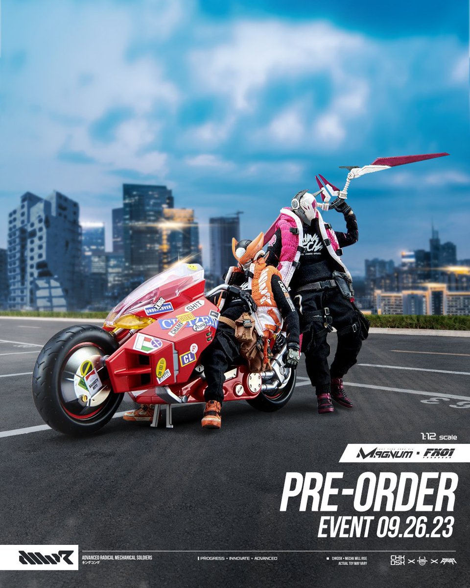 deviltoysltd's tweet photo. 📆“Mark your Calendar”

Pre-order Event 09.26.2023

#MWR 
#magnum 
#fx01 
#deviltoy 
#actionfigures 
#mechawillrise 
#Thebulletpunknetwork https://t.co/n6dwPqcdLs