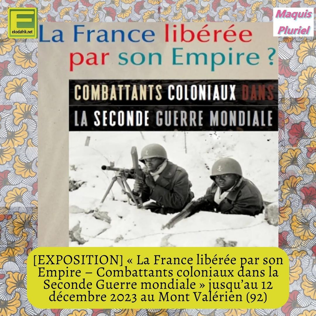 Au coeur du #MontValérien, venez découvrir cette exposition qui met  en lumière les #combattantscoloniaux de la #SecondeGuerreMondiale
#tirailleurlyon #ceuxdu25erts #devoirdememoire #chasselay #balmont #ladoua #marclopt #africa50
@BleuetFrance @onacvg 
➡️ cutt.ly/qwcGbqNX