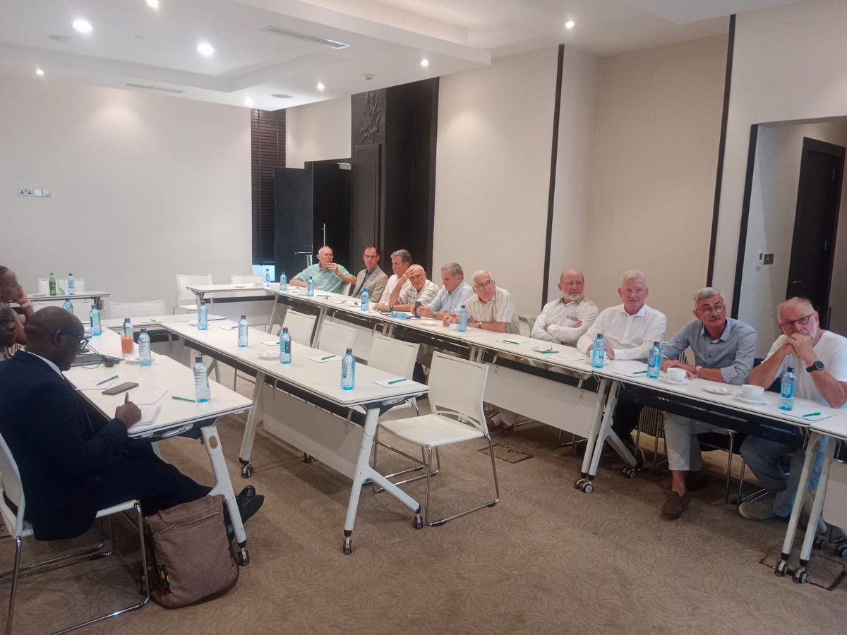 19/9/2023 - Joseph Alot (RACECA) and other professionals in the industry meeting a delegation of 12 engineers from France's Ingenieurs Arts et Metiers where discussion  into "Zero Carbon Emission Aviation" was the focus.  Thank you <a href="/EngineersBoard/">Engineers Board of Kenya</a> for facilitating this meeting.