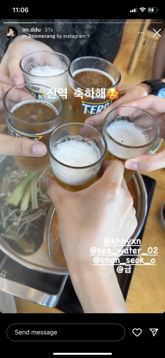 hyunsoo and yoojun discharged today.. 🥺 finally