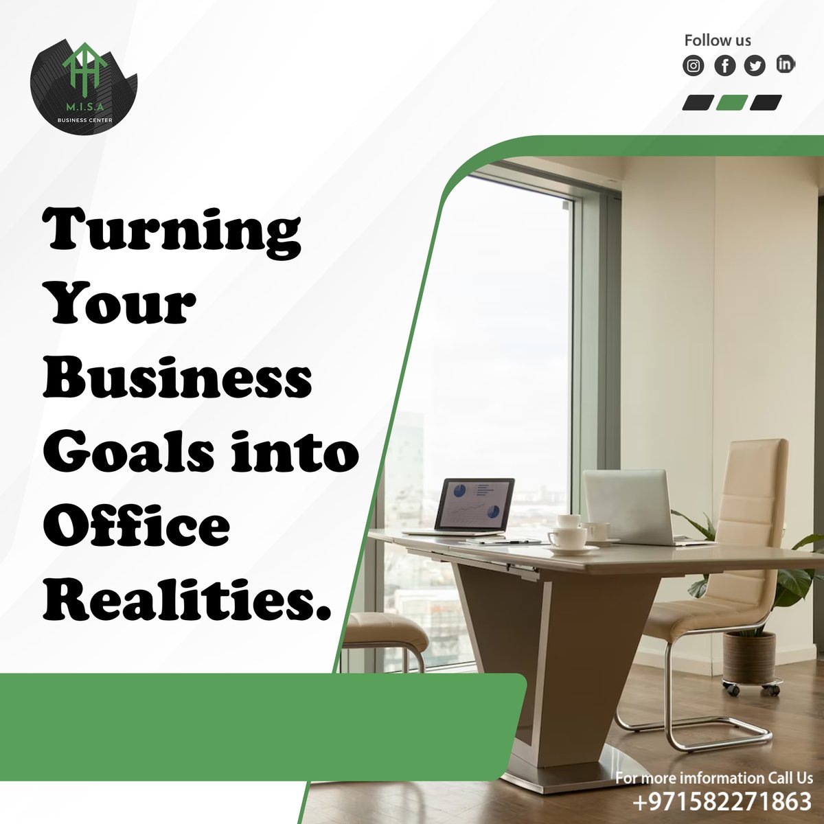 misabc372676's tweet image. At Misa Business Center, we&apos;re committed to providing the best private office spaces and services for entrepreneurs, startups, and established businesses.  #MisaBusinessCenter #PrivateOffices #WorkspaceExcellence