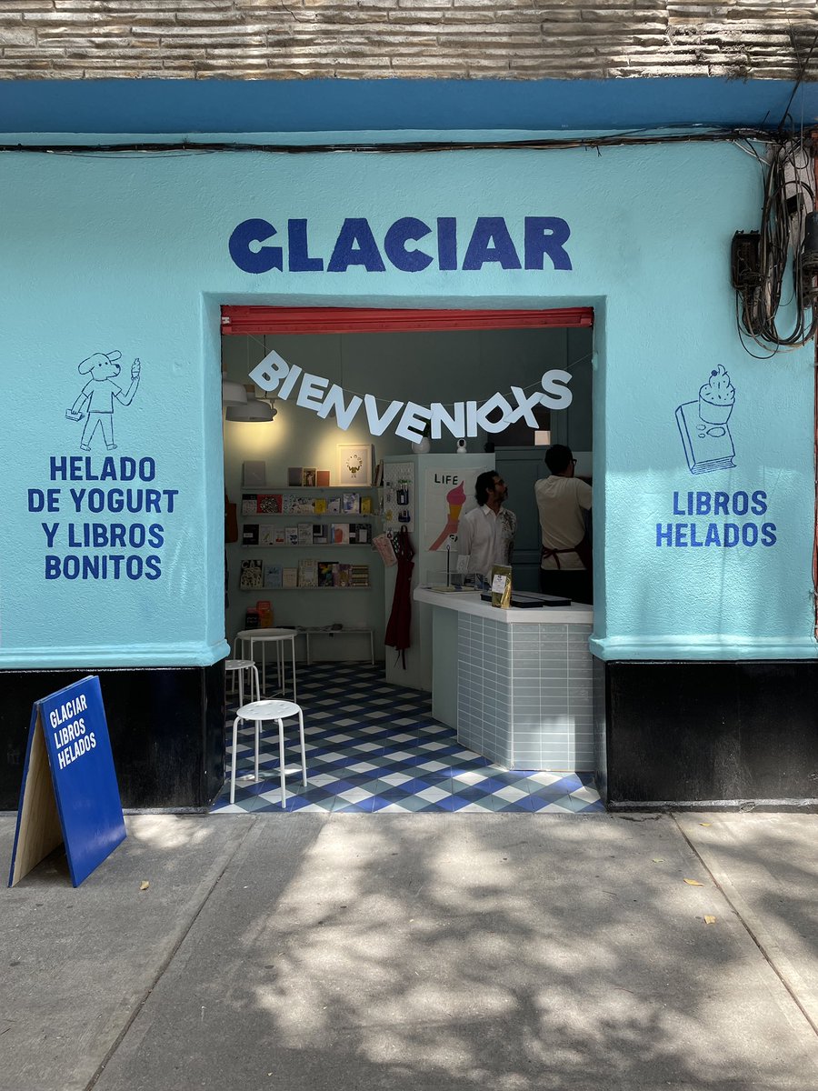 Glaciar libros helados tweet media