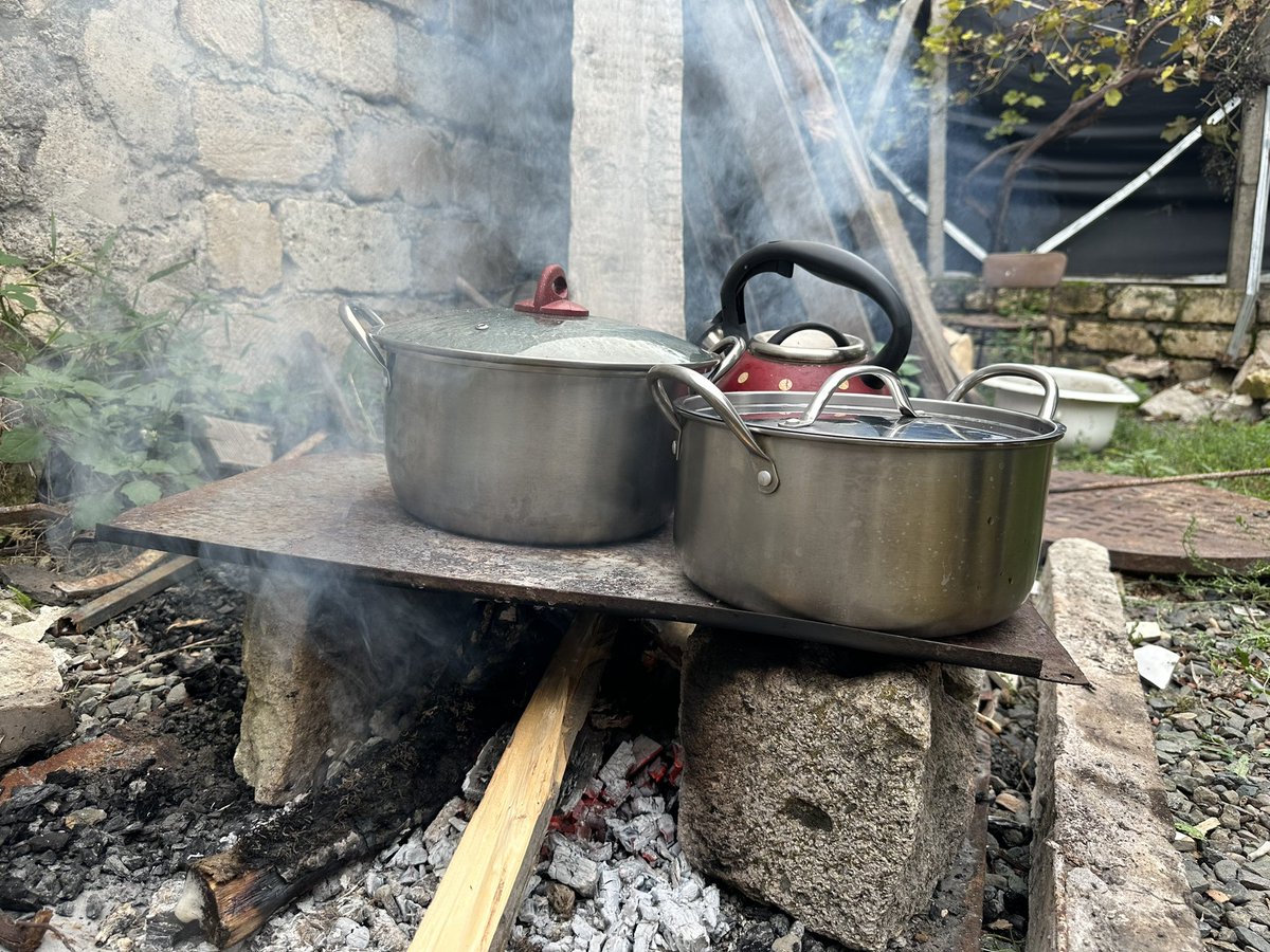 #Artsakh morning without light, gas.
Due to the bombing of Azerbaijan, there is no electricity, and in some areas the means of communication have been disrupted.
#StopAzerbaijaniAggression 
#StopArtsakhWar2023
#StopArmenianGenocide2023 
#ArtsakhBlockade