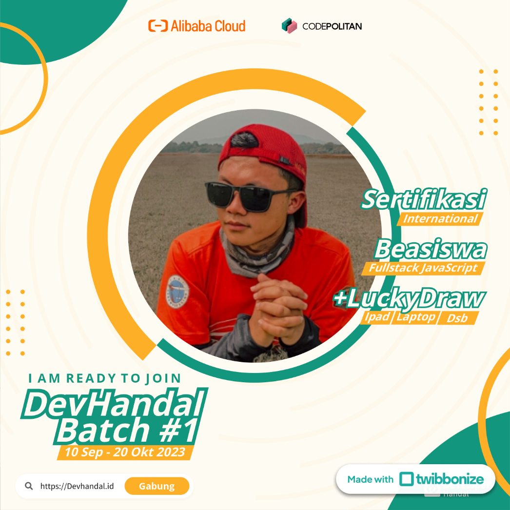 aduhgi's tweet photo. Siap untuk mengembangkan karier Anda di dunia teknologi? Bergabunglah dengan program DevHandal Batch #1 dan jadilah Developer Handal Tersertifikasi! Daftar sekarang di DevHandal Batch #1! Klik link berikut: [[https://t.co/SRkjRV1oe0]] https://t.co/sCeXjpcIG8