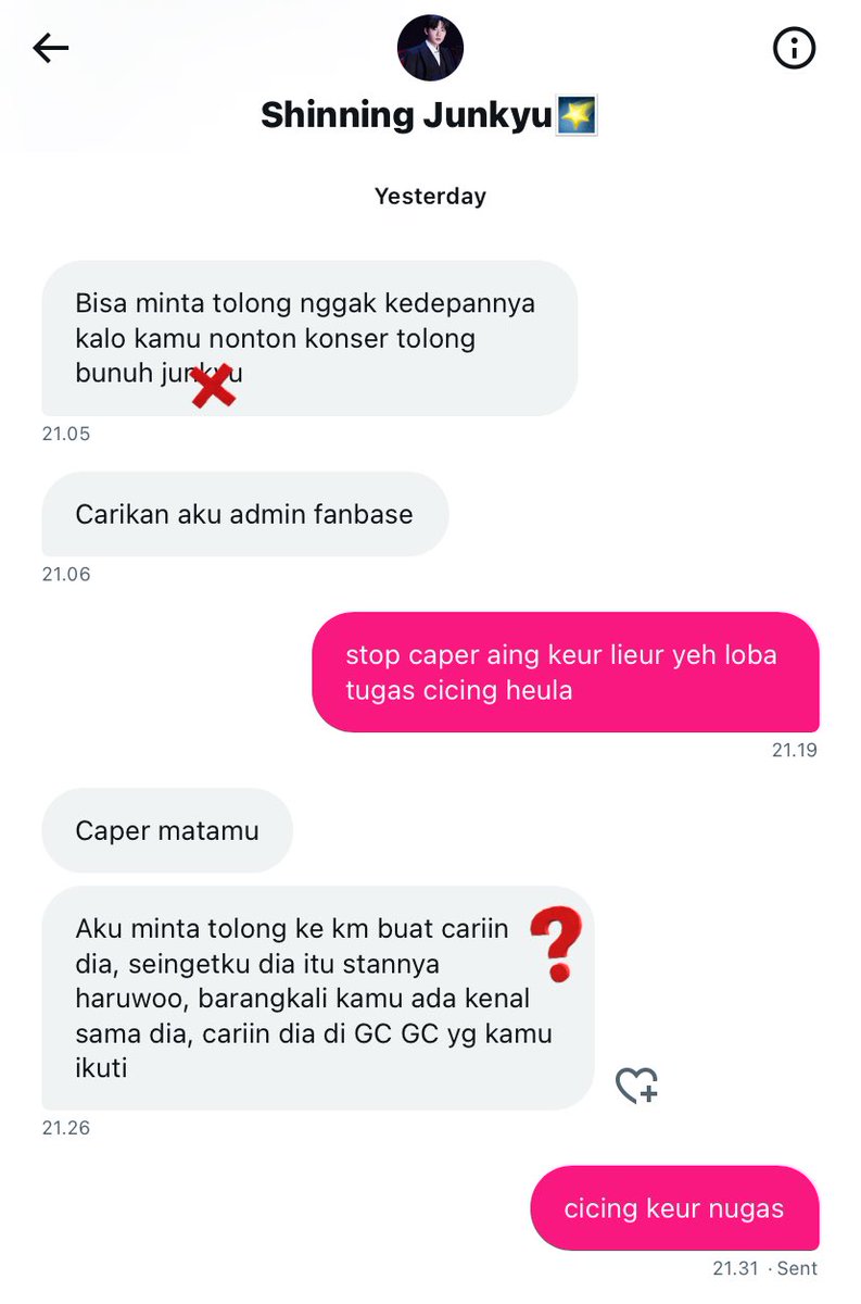 HELP MASS REPORT &amp; BLOCK❗️

link acc: x.com/choicolored?s=…

— dia sebenarnya udah dm aku dari lama, padahal kita ga mutualan dan ga pernah interact sebelumnya, awalnya aku tanggepin karna kasian (dilihat dari isi curhatannya) walau aku tau akun ini problematic, tapi makin