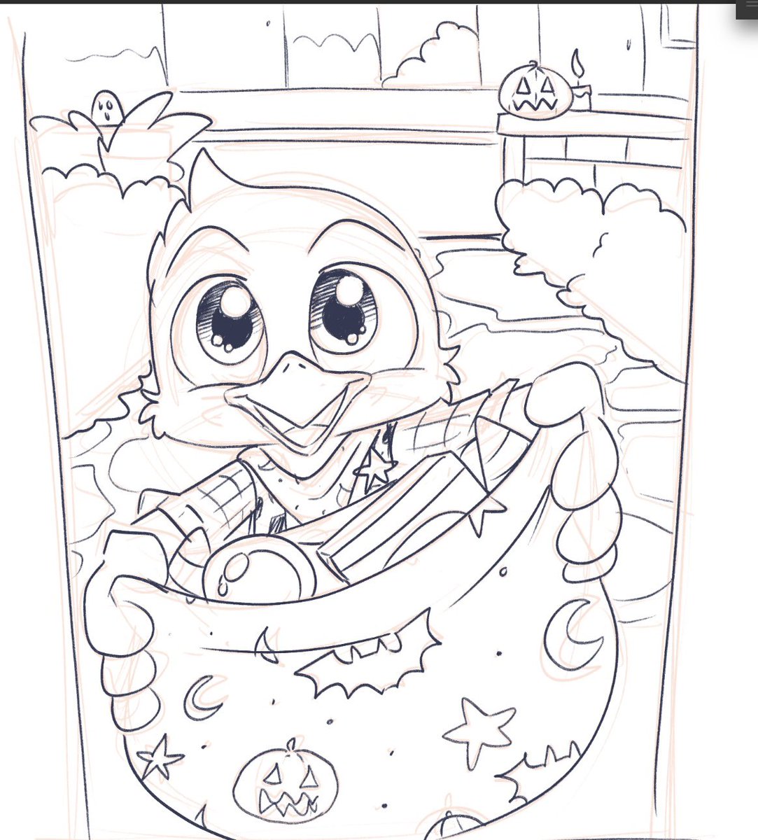 Wip of future ych starring <a href="/flurrabell/">flurrabell 🐤</a>