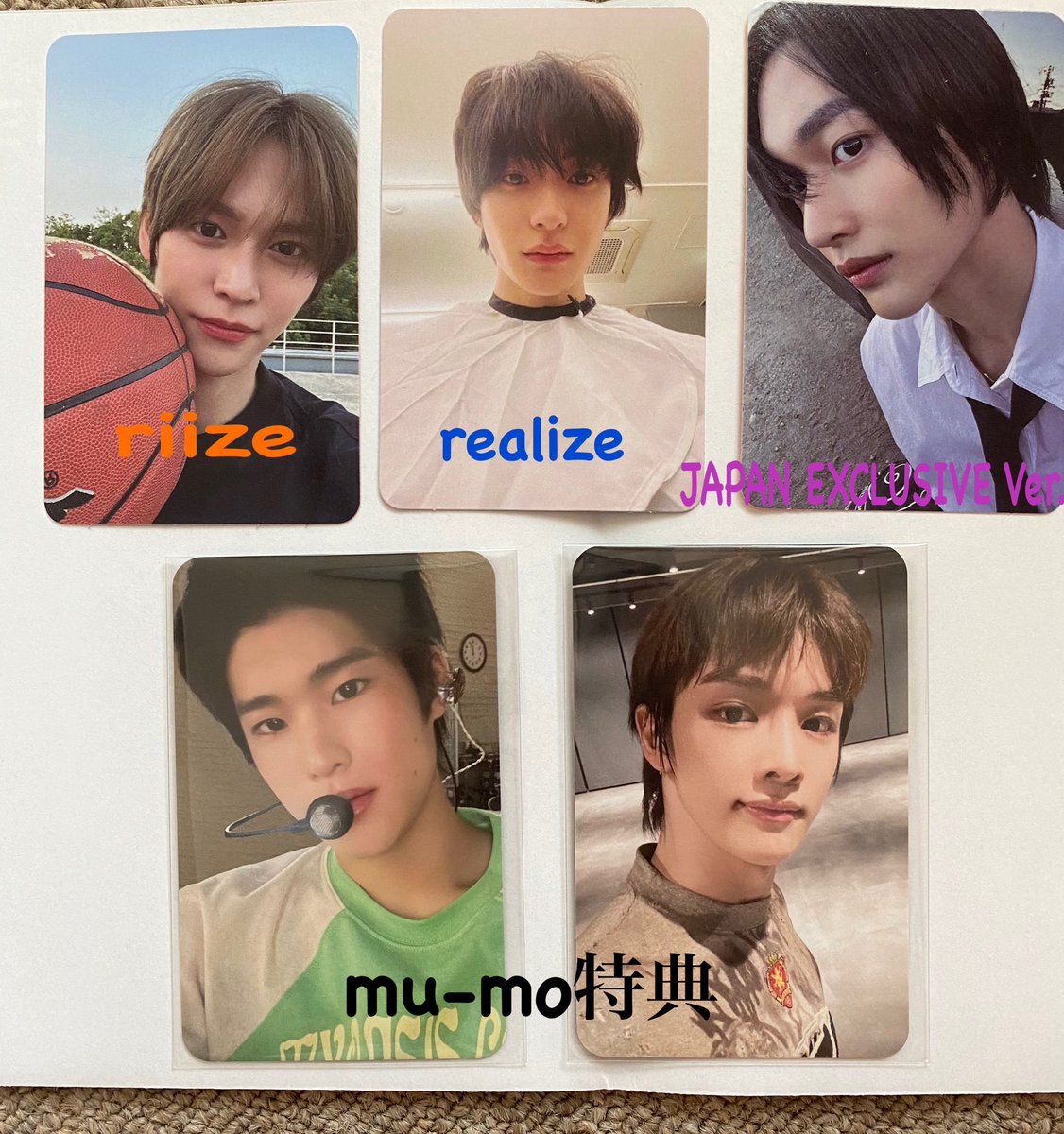 modoomsbsh's tweet photo. RIIZE トレカ 交換 Get a guitar アルバム mu-mo 特典 JAPAN 

譲 riize  ウンソク
     realeze アントン
    J EXCLUSIVE Ver. ウォンビン            mu-mo特典 ソンチャン ソヒ

求 ショウタロウ Shotaro

特典⇒特典
各バージョン違い可
📮交換希望 お気軽にリプDM
お待ちしております。 https://t.co/asXTU2pSNZ