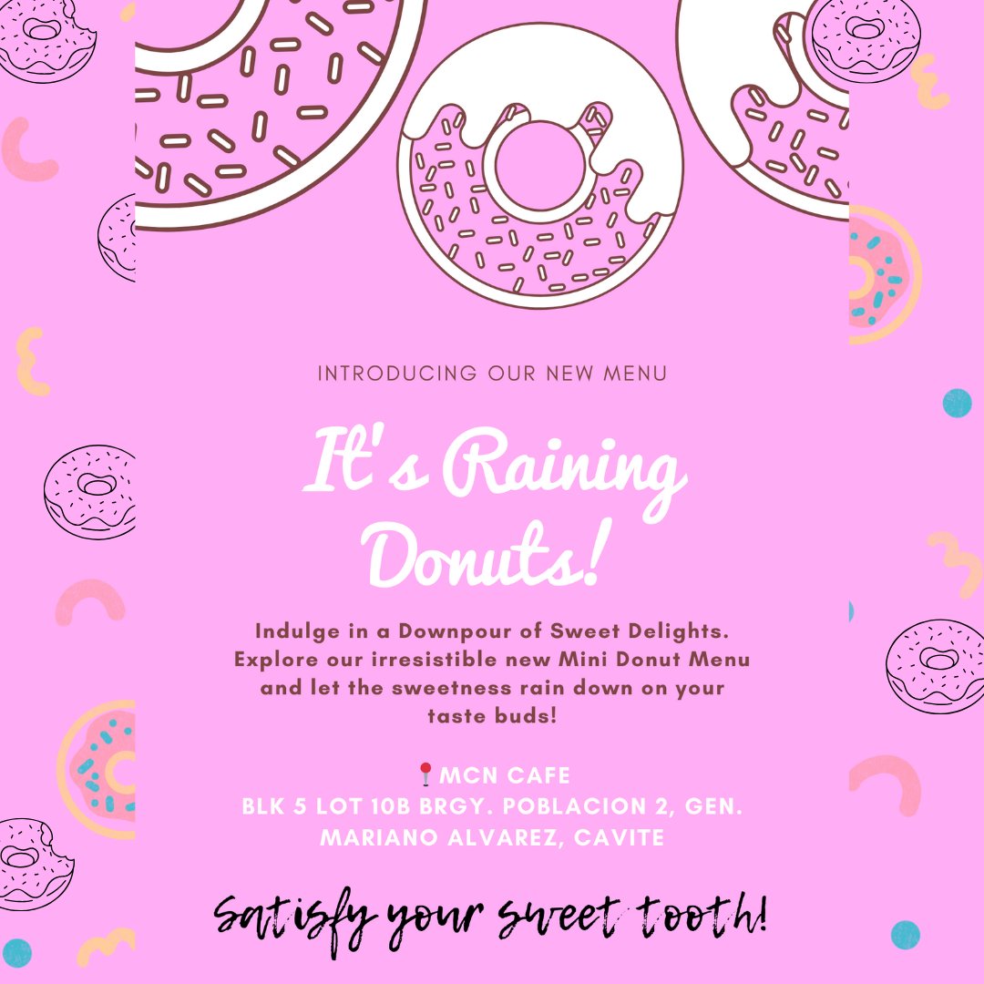 mcncafe's tweet photo. Indulge in mini moments of pure sweetness with our delightful Mini Donuts! 🍩 Perfectly bite-sized, these treats are big on flavor. Dine in, pick up or order yours online and satisfy your sweet cravings today! https://t.co/nBZm4As7fk