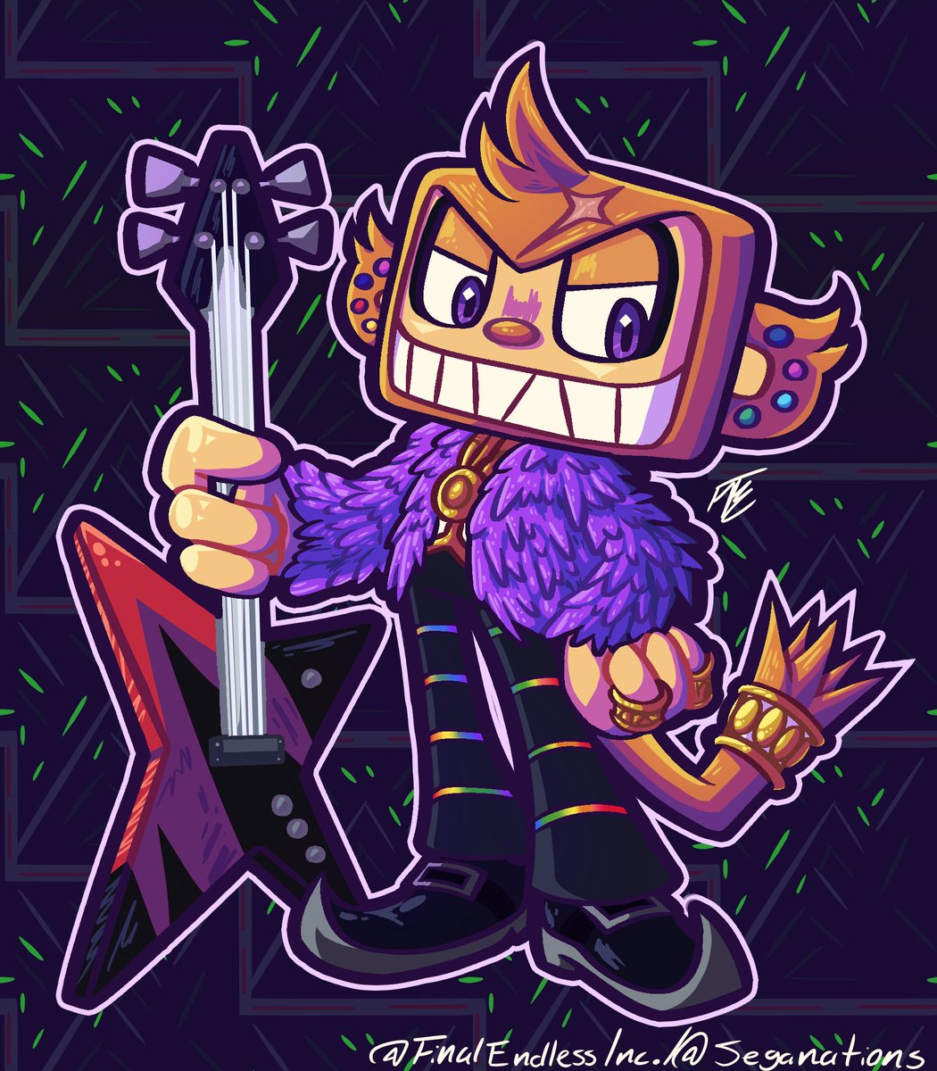 FinalEndlessInc's tweet image. GUYS, EDGY MONKEY DROPPED !!
Y&apos;all don&apos;t understand how much I love him, like 😭
Yamigo, my beloved 💜
.
.
#SambaDeAmigo