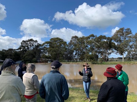 Landcare Victoria in the Benalla region is working creatively to connect with people on a variety of topics through the Victorian Landcare Grants.
From farm skills on animal health and disease prevention to farm dam enhancement and a workshop on Safe Kids, lots has been learned.
