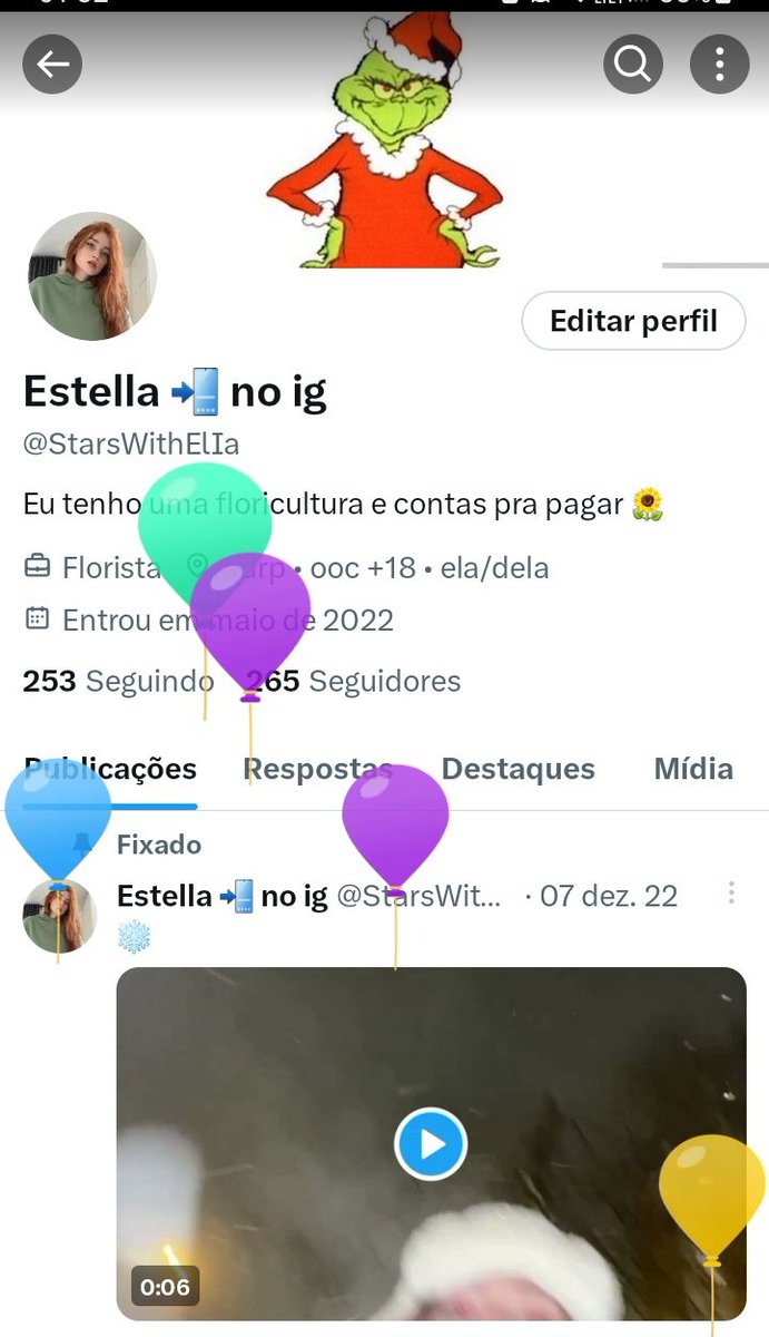 PARABÉNS PARA MIM 🎂