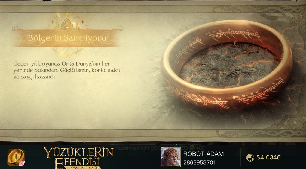 Orta Dünya'daki maceranıza şimdi başlayın. Hepsine hükmedecek tek bir Yüzük!