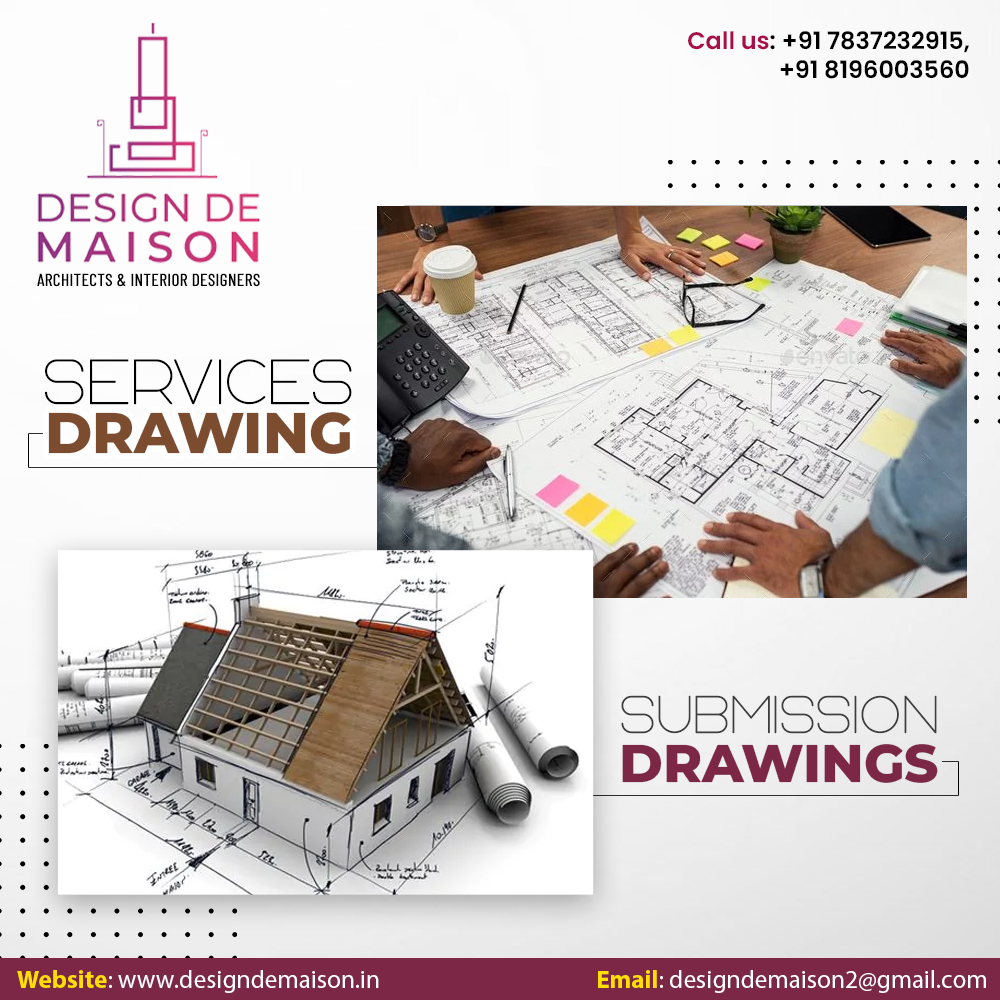 Drawings that show how to construct, renovate, or install a project are known as working drawings or construction drawings.

#designdemaisons #interiordesigner #architect #homedecor #chandigarh #Mohali #workingdrawings #panchkula #architecture