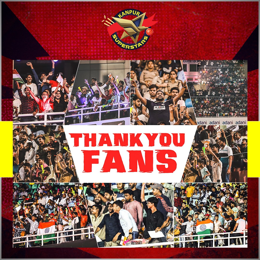 KnpurSuperstars's tweet image. Bat or ball, win or fall, cricket fans stand tall!🏏❤️

Courtesy: @t20uttarpradesh🏏

 #CricketPassion #TrueFans