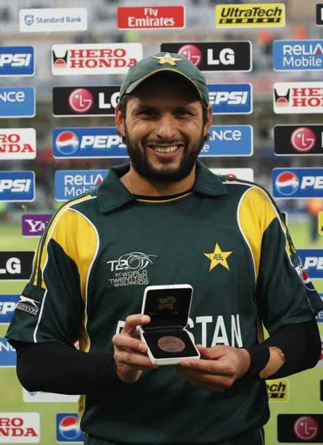 #ShahidAfridi #ICCWorldCup2023 <a href="/SAfridiOfficial/">Shahid Afridi</a> #CricketWorldCup2023 
- Player of the tournament in World Cup 2007
- Player of the tournament in Asia Cup 2010
- Highest scorer in Asia Cup 2010
- Highest wicket taker in World Cup 2011
- MOTM in World Cup Final 2009
- MOTM in World