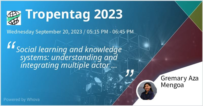 GremaryA's tweet photo. I will be presenting my master thesis results about 'Local perspectives on nonmaterial values of nature - Biodiversity in rural communities in the Peruvian Amazon' at #Tropentag2023 in Berlin!.

Date and Time: Wednesday, September 20st, 17:15 - 17:30, Location: Lecture hall 1072 https://t.co/CMH7RQCeAr