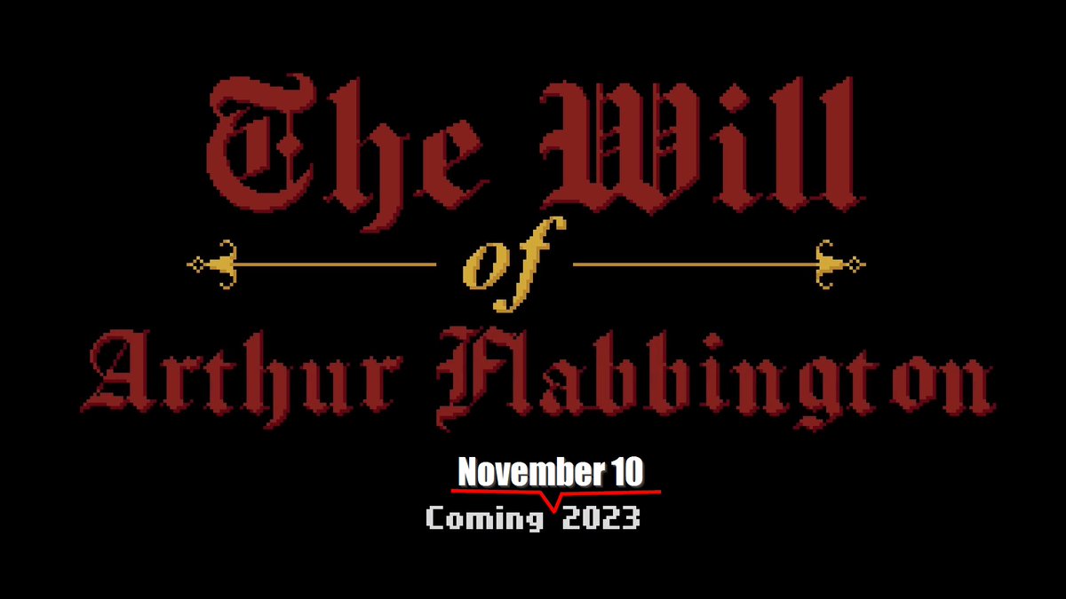 It's #WishlistWednesday once again, and we know when The Will of Arthur Flabbington is being released!
So help a small #indiegamedev spread the word!
🔄 Share!
❤ Leave a like!
📝And don't forget to wishlist the game (how? check my bio 😉) so you won't miss the launch discount!