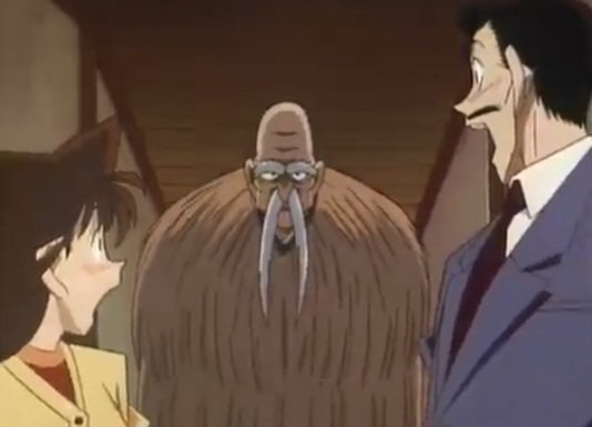 hayheyho's tweet photo. @POPSAnimeID Pas scene ini awalnya merinding banget eh taunya ngakak. Wkwkwk. #NostalgiaNontonConan #ConandiPOPSAnimeIndonesia https://t.co/kwfx7tJaFx