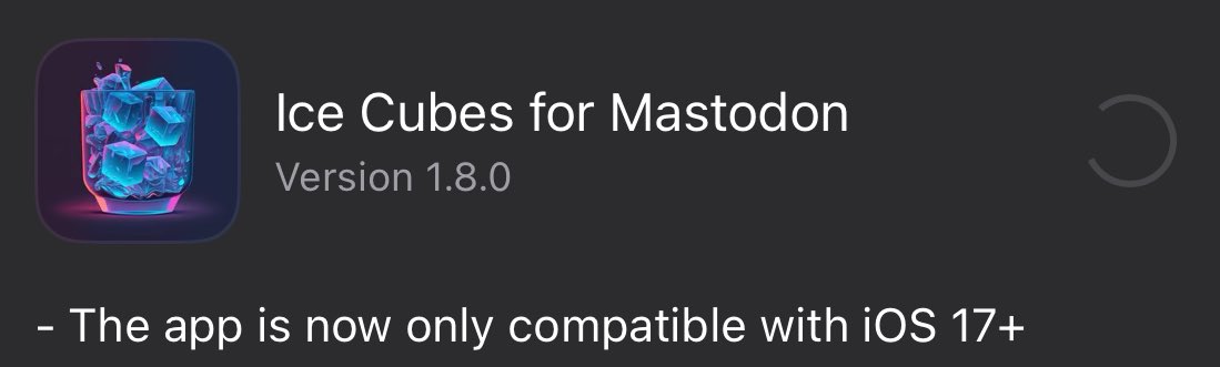 I wish setting the target iOS version was that easy 😂😅