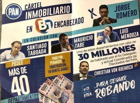 AlfredoVenadero's tweet photo. Corruptos y delincuentes, estos no tienen vergüenza y quieren engañarnos con su guerra sucia, no lo vamos a permitir pues la esperanza ya no nos la roban.

Claudia Sheinbaum a una dirigente extraordinaria, mujer honesta y comprometida y eso les atemoriza.

#PRIANLucraConTragedia https://t.co/6QBDiwRXGd