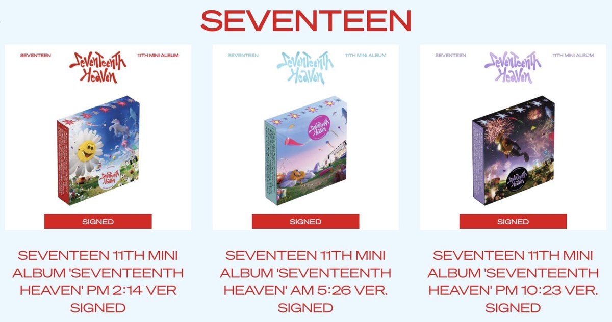 LachiMALLala's tweet photo. WTS | LFB | PH GO

Seventeen SVT 11th Mini Album ‘Seventeenth Heaved’ - Signed

DOP: October 10

Each - 2,250
Set of 3 - 6,600

✔️ Will open pooling

No cancellation. Sure buyer only. 💖💙 https://t.co/10AhXAlABr