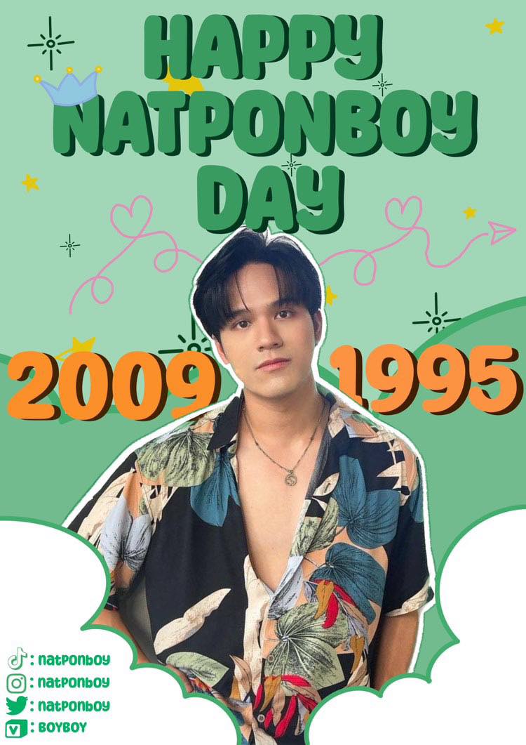 Natponboy__fam's tweet photo. HAPPY NATPONBOY DAY🎂🎉
We wish you a very great year and all your wishes be granted in all of the way, we hope this year will be a great year for you, love you to the moon and back P’Boy💙

@natponboy
#คาเฟอีนของบอย
#28thHBDNatponboy
#natponboy https://t.co/Wiw7ILuXQk